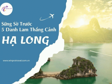 Sững Sờ Trước 5 Thắng Cảnh Hạ Long